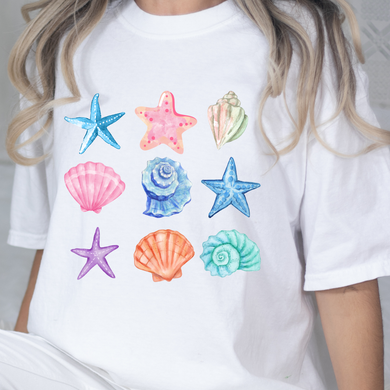 By the Sea Shore DTF Print