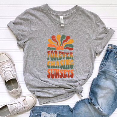Forever Chasing Sunsets DTF Print