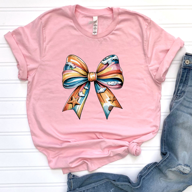 Beachy Bow DTF Print