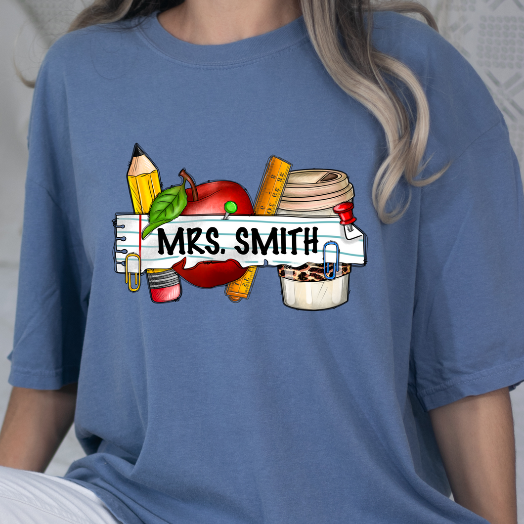 Teacher Supplies Customizable DTF Print-1