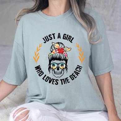 Love The Beach DTF Print