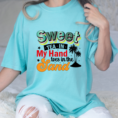 Toes In The Sand DTF Print