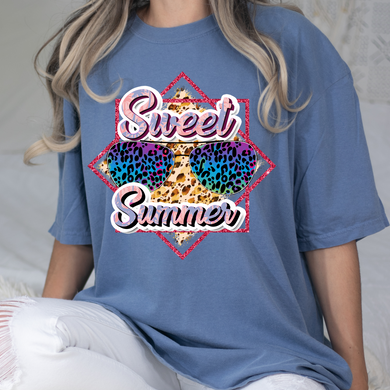 Sweet Summer Cheetah Print DTF Print