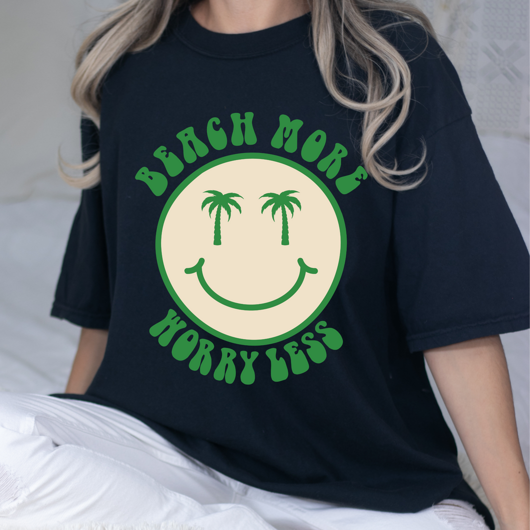 Beach More DTF Print