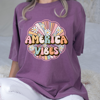 America Vibes DTF Print