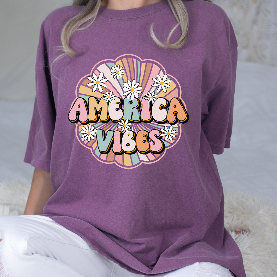 America Vibes DTF Print