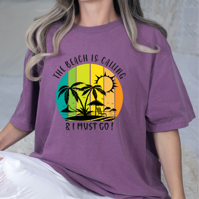 Beach Calling DTF Print