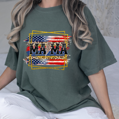 Patriotic Mama DTF Print