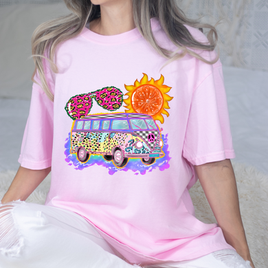 Summer Van DTF Print