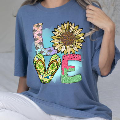 Love Summer DTF Print