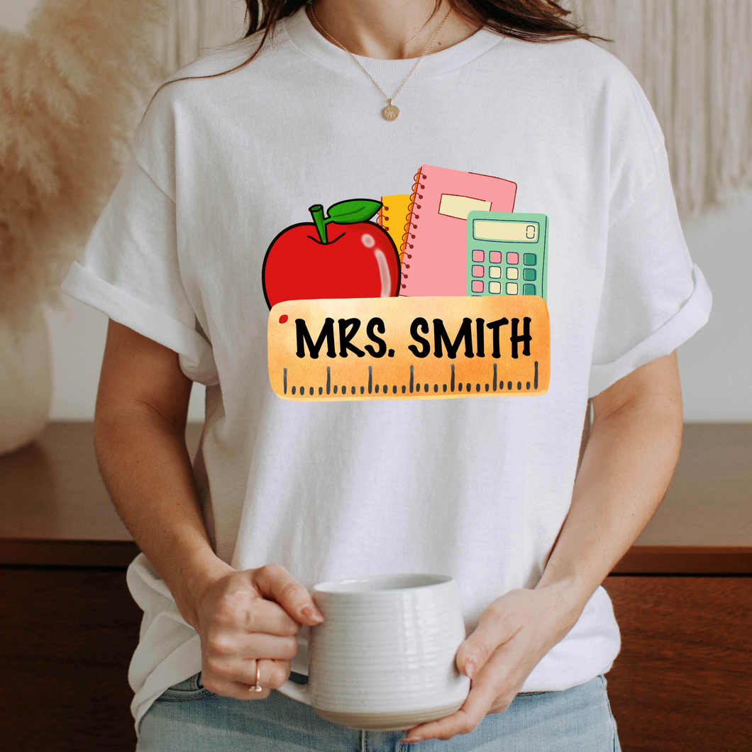 Teacher Supplies Customizable DTF Print-2