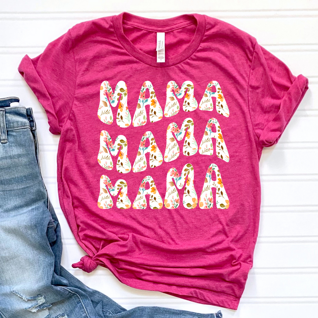 Floral Mama DTF Print