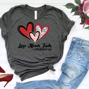 Love Never Fails DTF Print