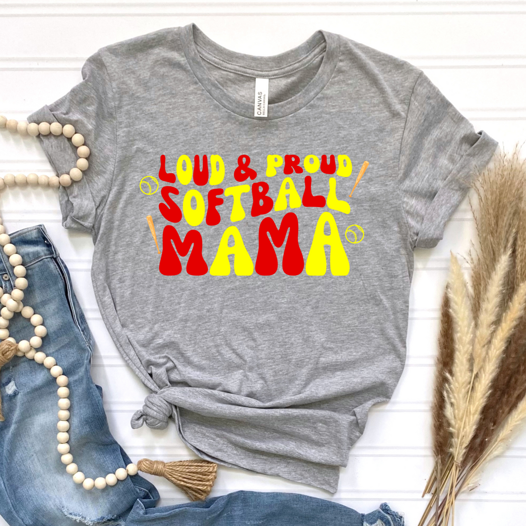 Softball Mama DTF Print