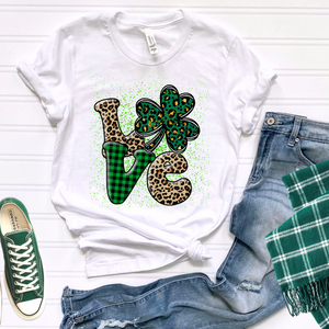Love Clover DTF Print
