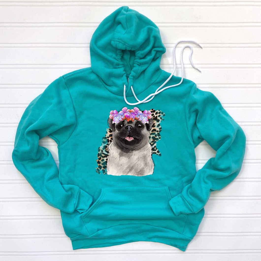 Pug DTF Print