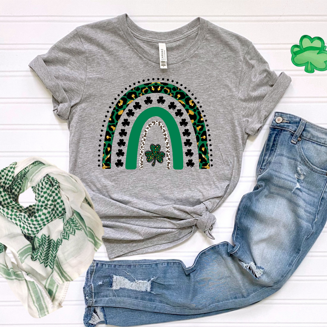 ST. Patrick Rainbow DTF Print