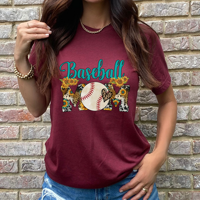 Baseball Mom DTF Print