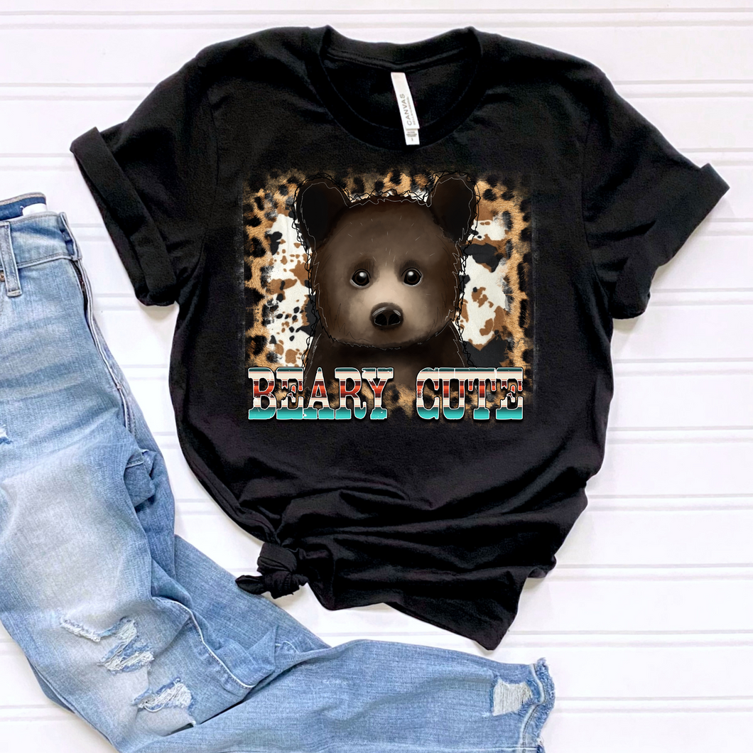 Beary Cute DTF Print