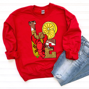 Crawfish Love DTF Print