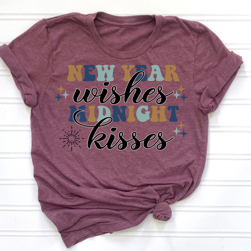 New Year Wishes DTF Print