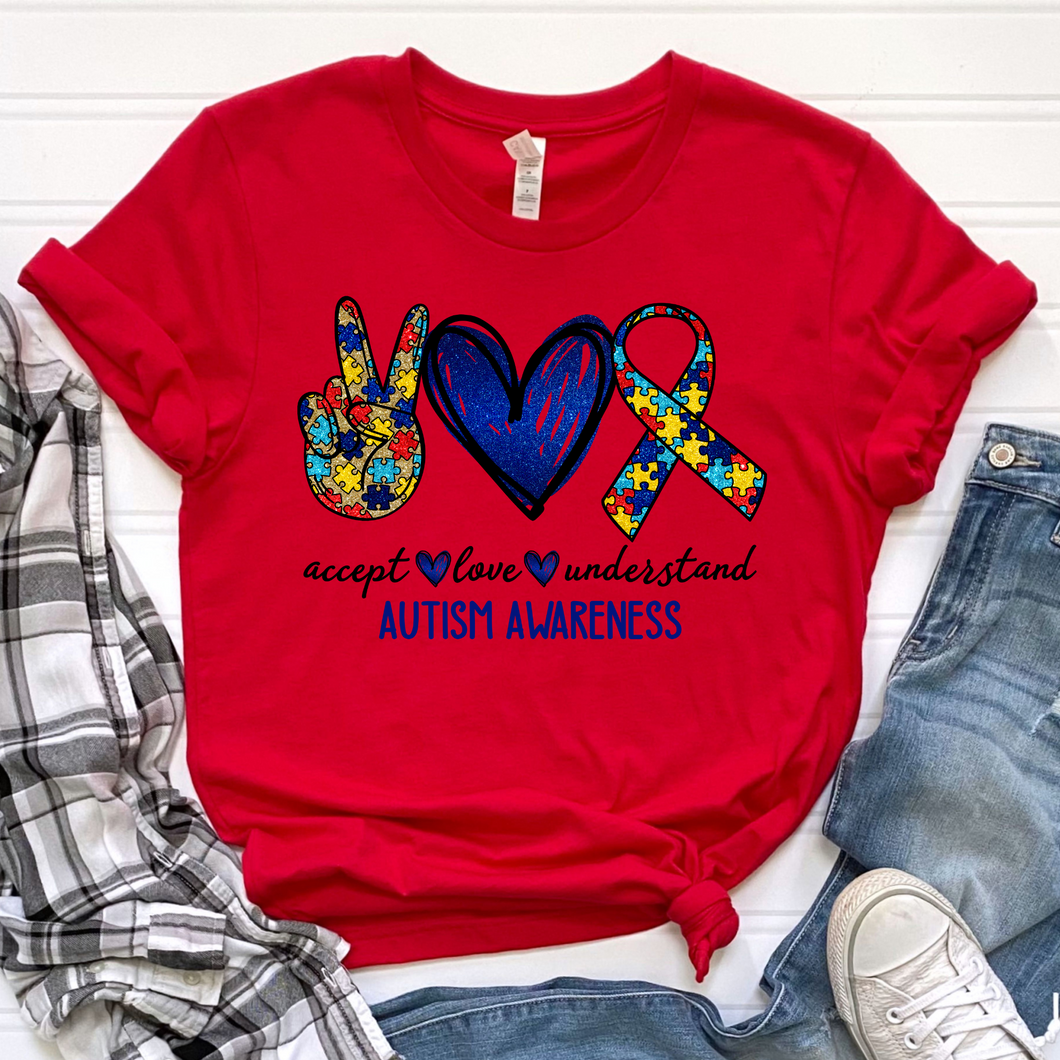 Autism Awareness DTF Print