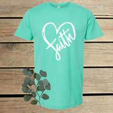 Load image into Gallery viewer, Faith Heart DTF Print